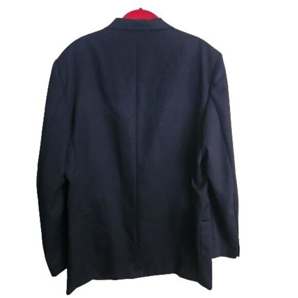 Ron Chereskin Vintage Navy Wool Blazer Sport Jacket Size 42L - Picture 2 of 6